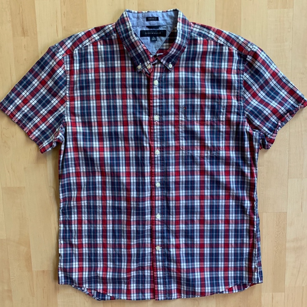 Tommy Hilfiger Short Sleeve Button Up